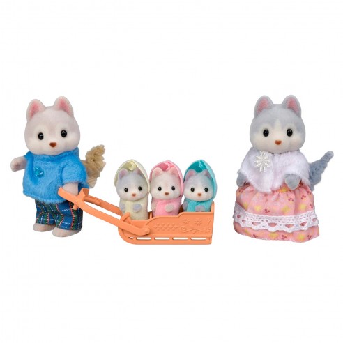 HASKY FAMILY 5636 SYLVANIAN FAMILIES