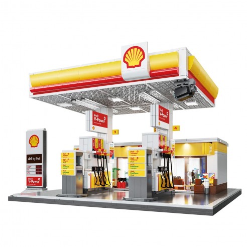 EACH: SHELL GAS STATION 1309 PCS.