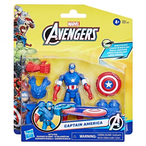 Captain America figure with accessories