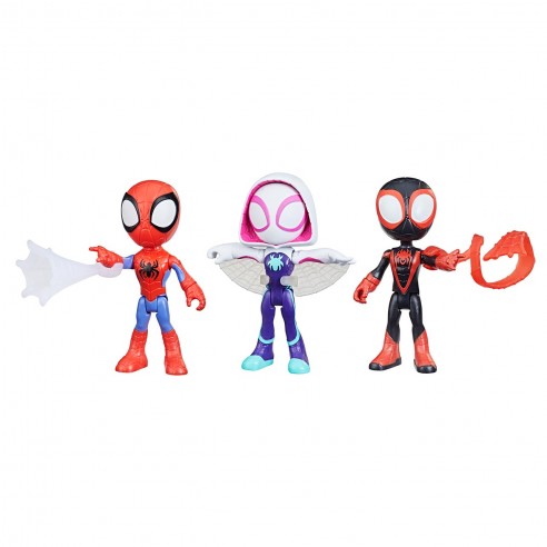 PACK 3 FIGURAS SPIDEY AND HIS AMAZING...