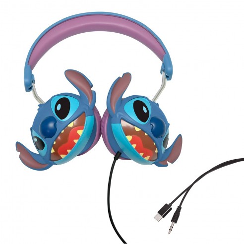 DISNEY STITCH HEADPHONES WITH CABLE...