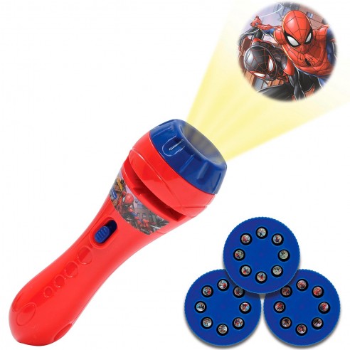 SPIDERMAN FLASHLIGHT AND PROJECTOR...