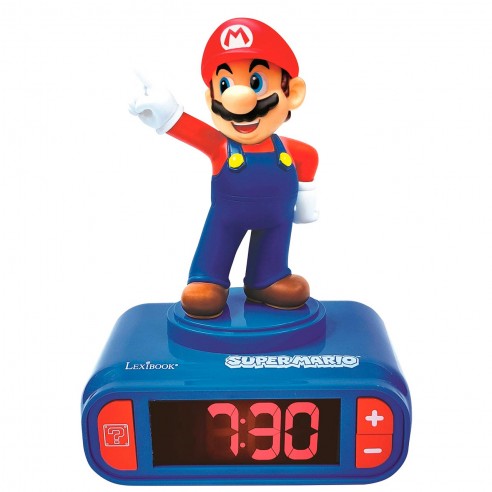 RELOJ DESPERTADOR SUPER MARIO RL800NI...