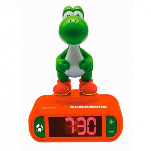 DESPERTADOR YOSHI C/SONIDOS SUPER...