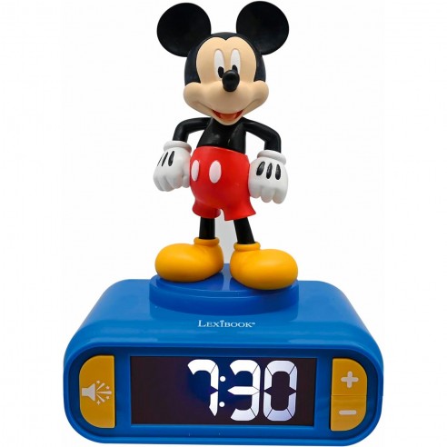 RELOJ DESPERTADOR DISNEY MICKEY...