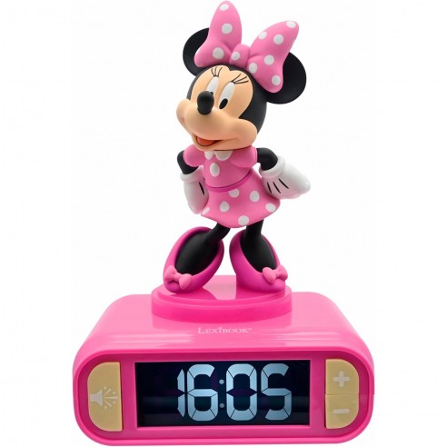 RELOJ DESPERTADOR DISNEY MINNIE...