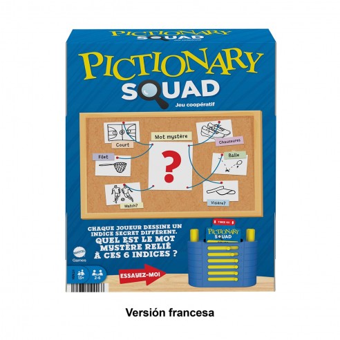 FRENCH PICTIONARY SKETCH SQUAD GAME...