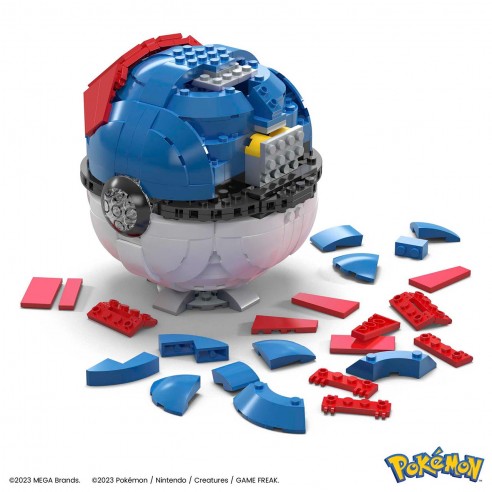 MEGA CONSTRUX POKEMON SUPERBALL...