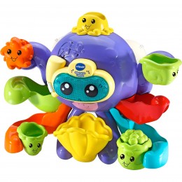 PULPO BEBÉ JUEGA EN EL BAÑO...