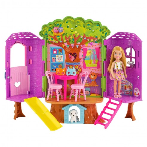 SET CASA DEL ARBOL BARBIE CHELSEA...