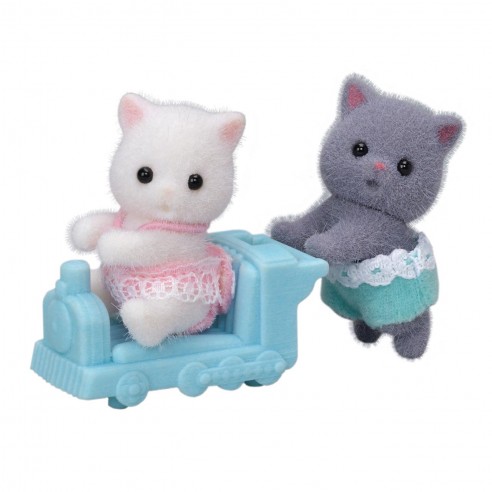 GEMELOS GATO PERSA 5457 SYLVANIAN...