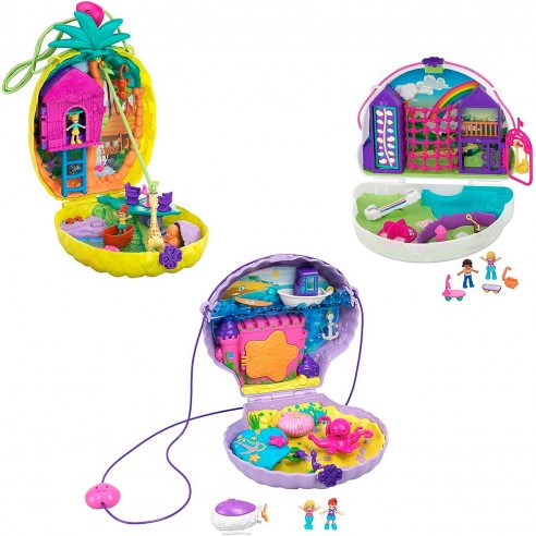 JUEGO PORTÁTIL POLLY POCKET GKJ63 MATTEL