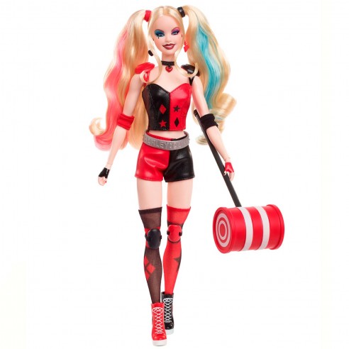 BARBIE SIGNATURE HARLEY QUINN DOLL...