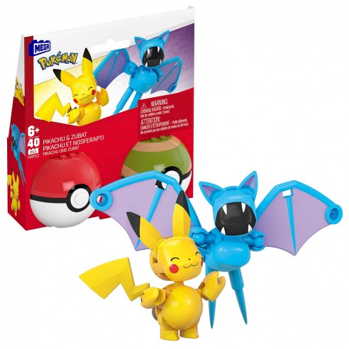 MEGA CONSTRUX POKEMON PACK 2 PIKACHU...