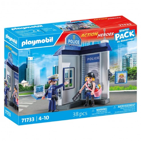 STARTER PACK POLICE ROOM 71733 PLAYMOBIL