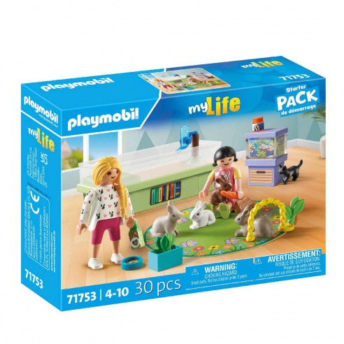 PLAYMOBIL RABBIT FAMILY STARTER PACK...