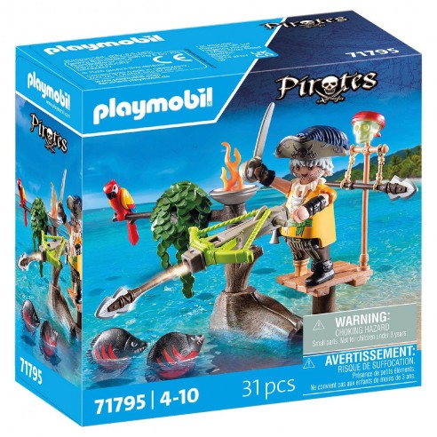 PIRATA CON BALLESTA 71795 PLAYMOBIL...