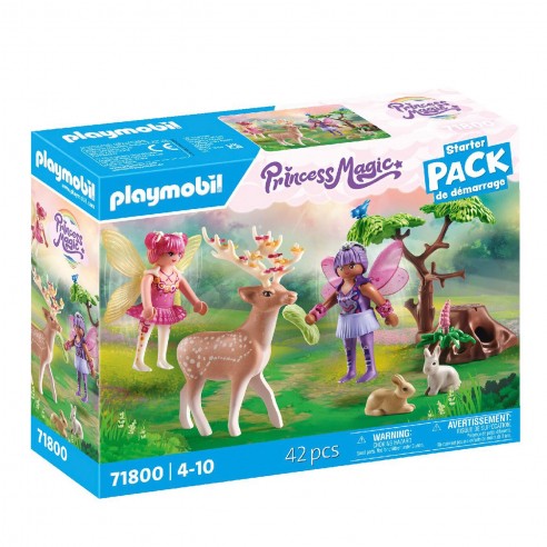 PLAYMOBIL FAIRIES WITH FOREST ANIMALS...