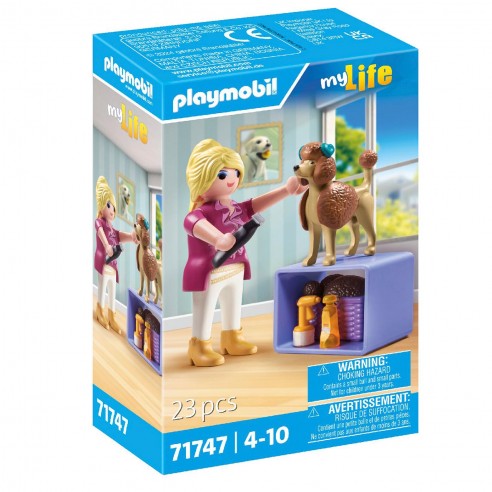 PELUQUERÍA CANINA 71747 PLAYMOBIL