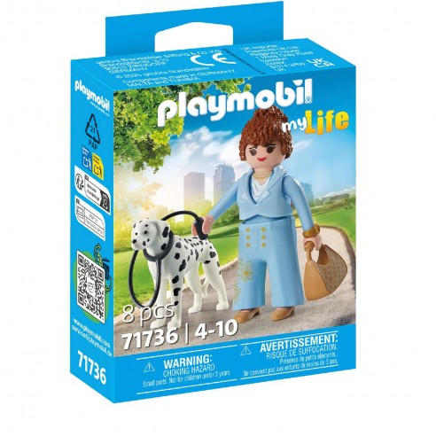 MÁNAGER CON DÁLMATA 71736 PLAYMOBIL