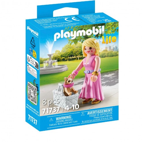 IT-GIRL WITH CHIHUAHUA 71737 PLAYMOBIL