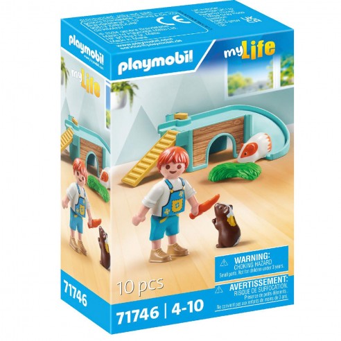 CASA PARA COBAYAS 71746 PLAYMOBIL