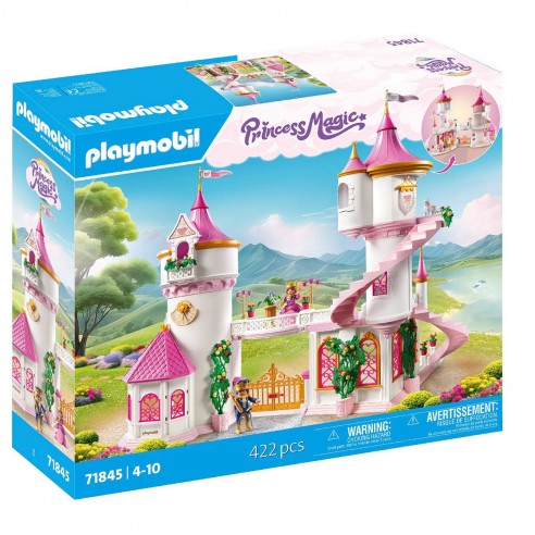 PRINCESS CASTLE WITH ROYAL COUPLE...