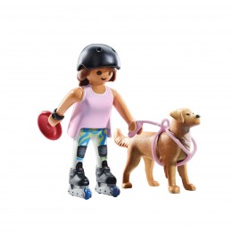SKATER WITH RETRIEVER 71739... 2
