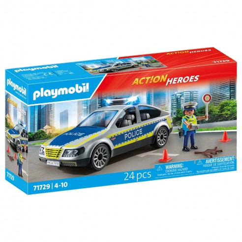 PATROL CAR ACTION HEROES 71729 PLAYMOBIL