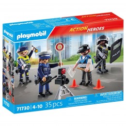 SET OF POLICE ACTION HEROES...