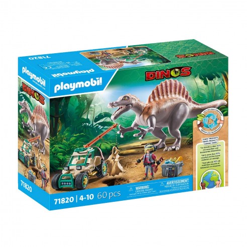 SPINOSAUR ATTACK 71820 PLAYMOBIL...