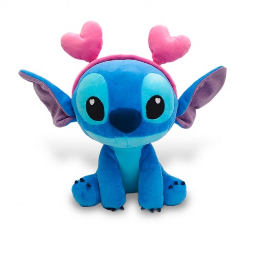 STITCH HEART-PRINT PLUSH TOY, 25 CM,...