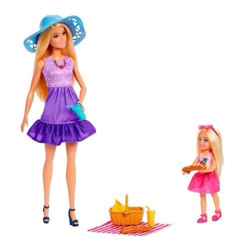BARBIE AND CHELSEA DOLLS PACK JBF43...