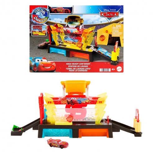 CAR RACING CAR WASH TUNNEL JBM70 MATTEL