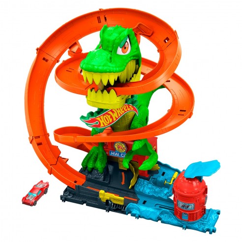T-REX SUPER FIRE STATION TRACK JBM73...