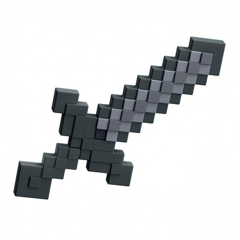 FIGURA MINECRAFT ESPADA DE PIEDRA...