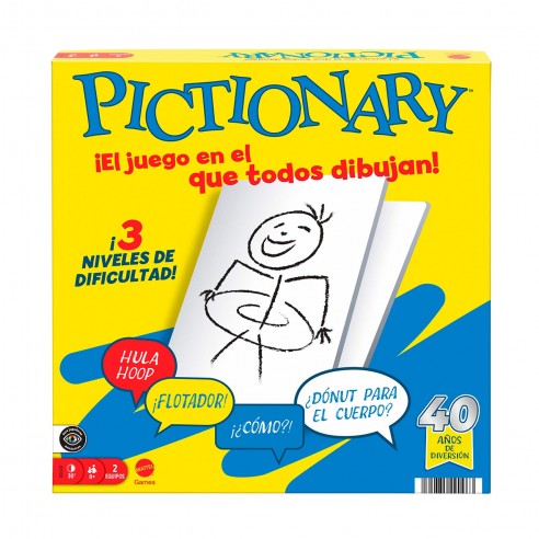 ORIGINAL PICTIONARY GAME JDY00 MATTEL...