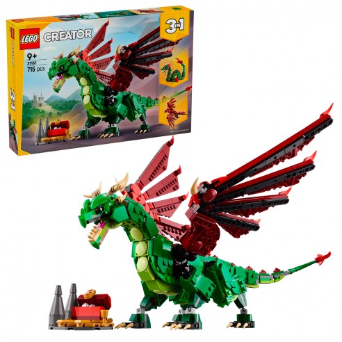 DRAGÓN MEDIEVAL 31161 LEGO CREATOR