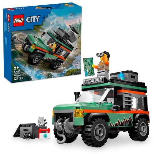 LEGO CITY 60447 4x4 Mountain Off-Road...