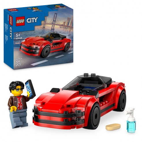 LEGO CITY RED SPORTS CAR 60448