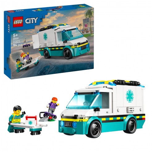 AMBULANCIA DE EMERGENCIAS 60451 LEGO...