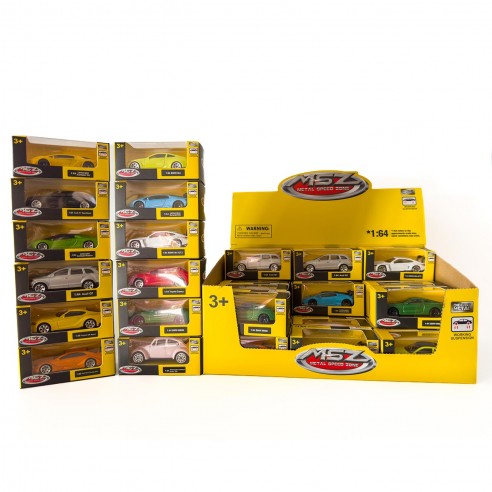 1:64 DISPLAY 36 CARS 12 MODELS