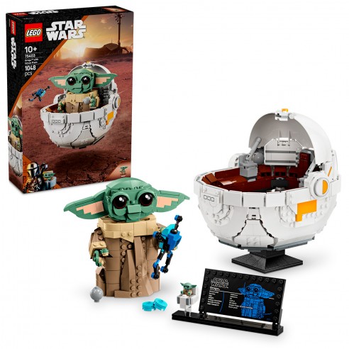 GROGU WITH AEROCUNA 75403 LEGO STAR WARS