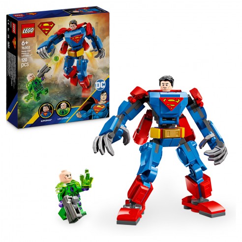 SUPERMAN VS. LEX LUTHOR ROBOTIC ARMOR...