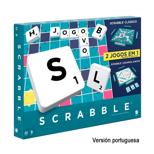 JUEGO SCRABBLE ORIGINAL EN PORTUGUÉS...