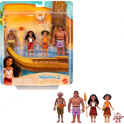 PACK 6 MINIS FIGURAS VAIANA 2 JBT53...