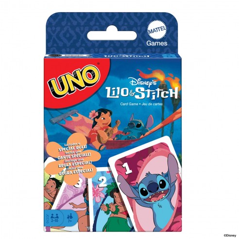 JUEGO UNO LILO Y STITCH JCC10 MATTEL...