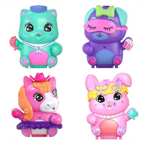 POLLY POCKET WORLD ASSORTED ANIMAL...