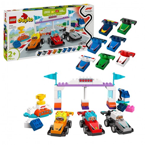 RACING CARS AND DRIVERS FROM THE LEGO...