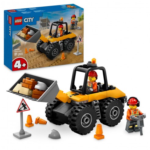 YELLOW 60450 LEGO CITY WHEELED LOADER